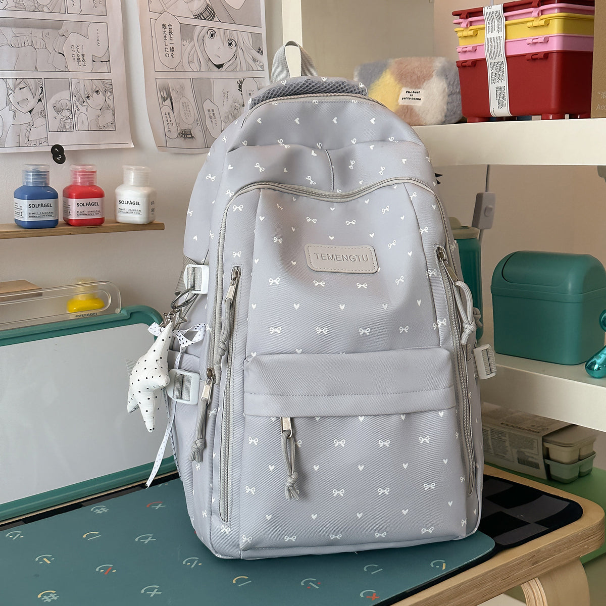 Stylischer Multifunktions-Schulrucksack Brehn