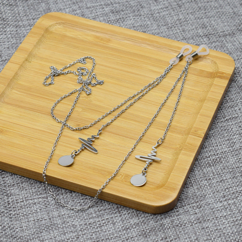 Elegante Pulse Design Brillen Kette Brehn