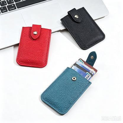 Leder RFID-blockierende Kartenhalter