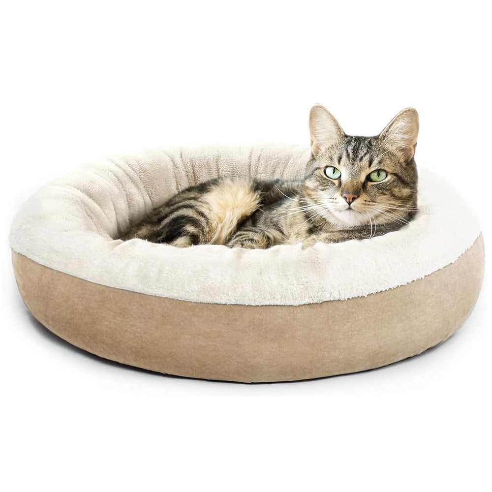 Gemütliches Katzen Brehn Bett