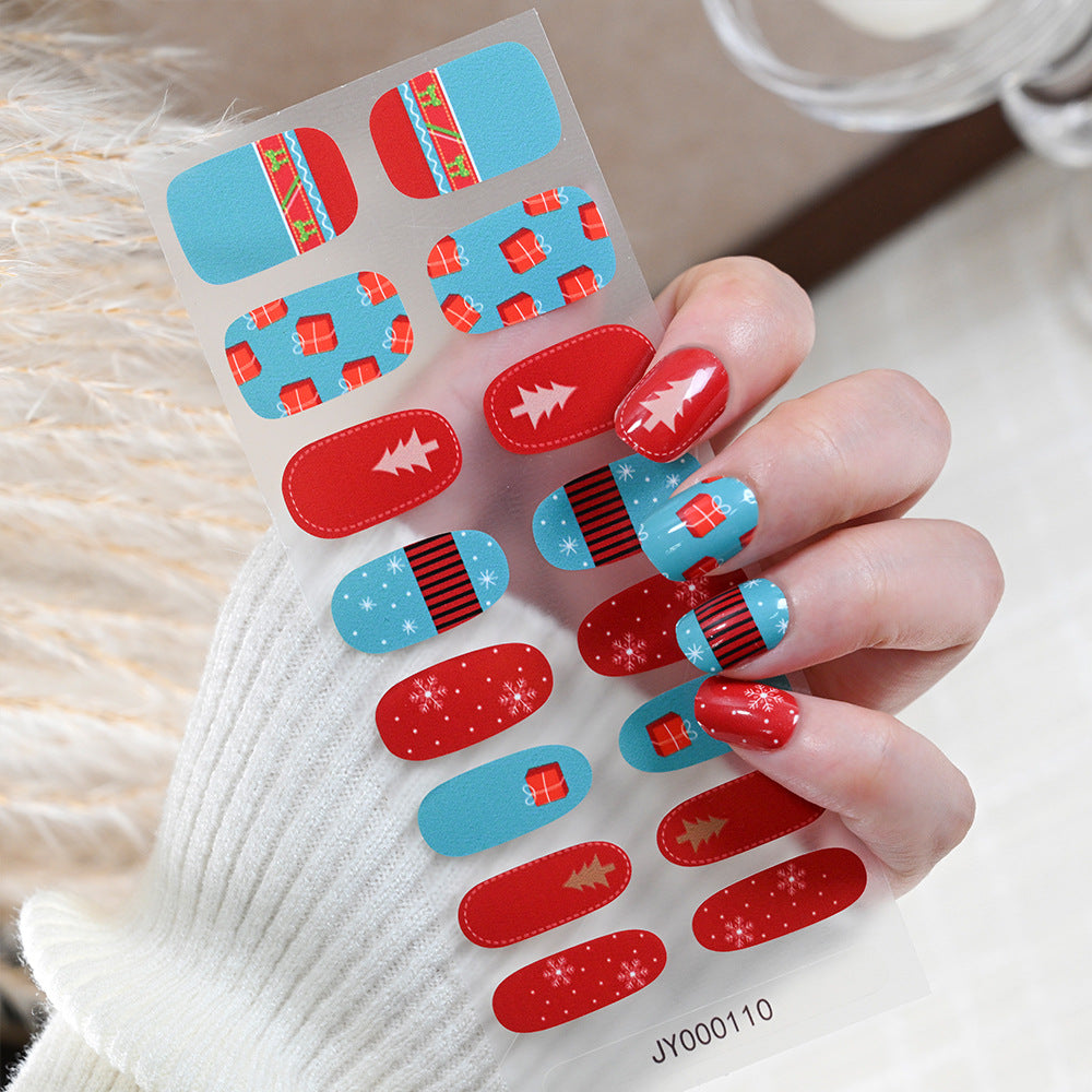 Urlaubs-Themen-Nagelkunst-Aufkleber
