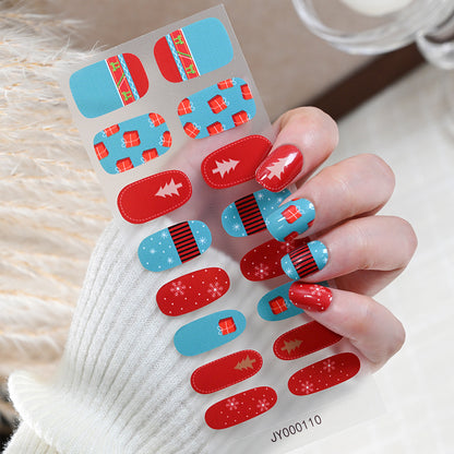 Urlaubs-Themen-Nagelkunst-Aufkleber