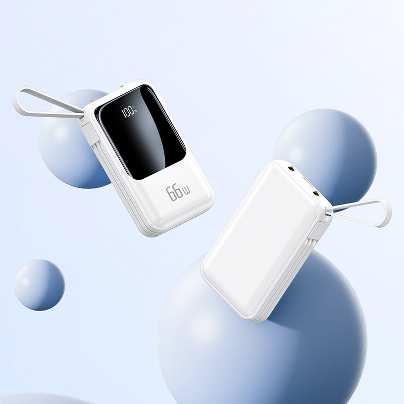 Tragbare Powerbank mit 66W Schnellladefunktion und Digitalem Display Brehn