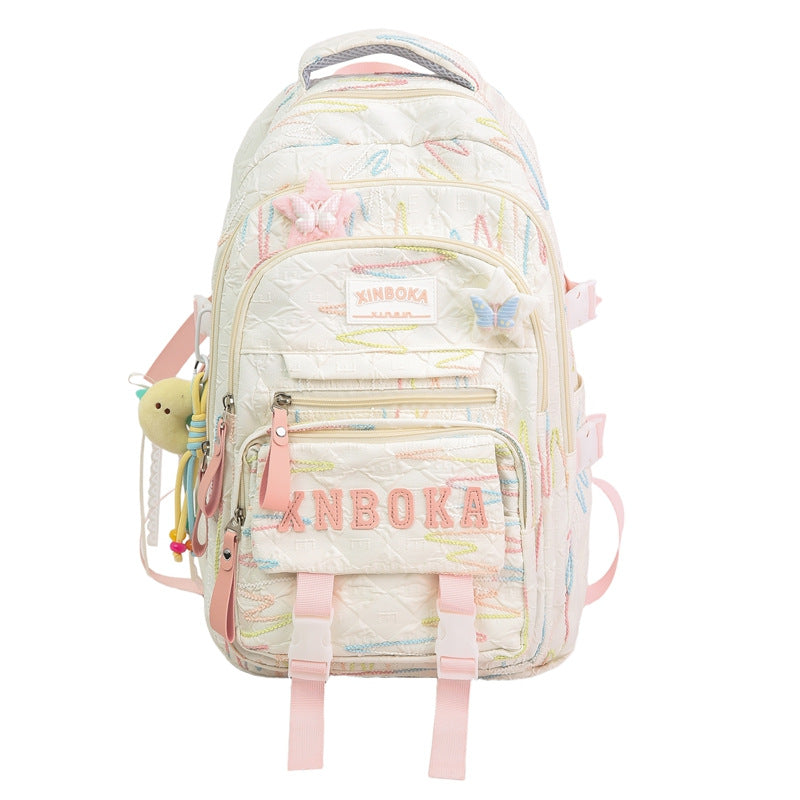Multi-Funktionaler Muster-Schulrucksack Brehn