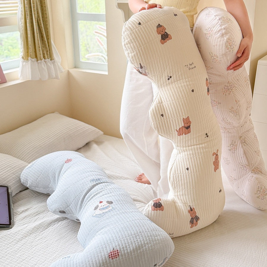Ergonomisches Schwangerschafts- und Stillkörperkissen mit C‑Form
