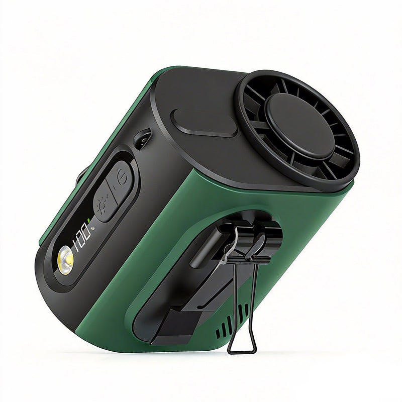 Damen tragbarer Mini Ventilator mit LED-Lampe Brehn