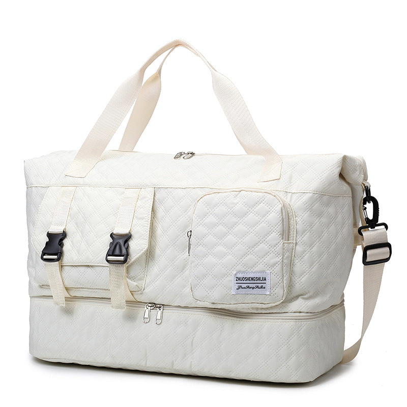 Premium gep quiltete Reisetasche