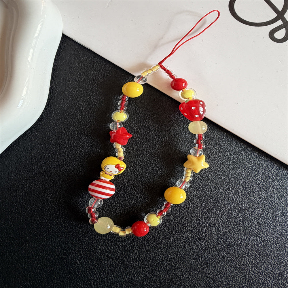 Verspielt Bead Charm Handy Lanyard Brehn 1790135330