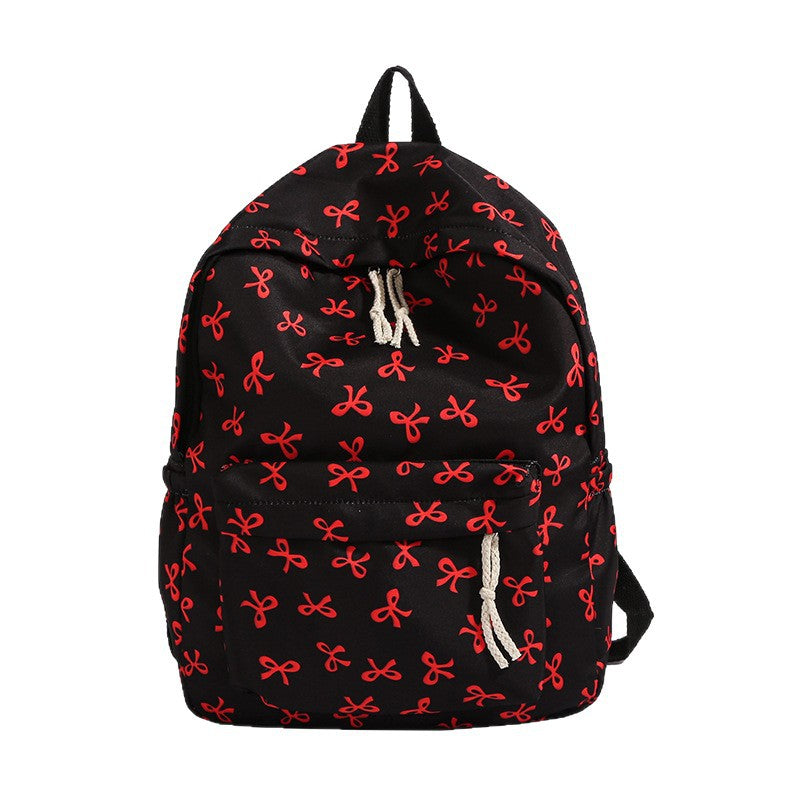 Rucksack mit Kreativem Schleifenmotiv und Durchdachten Stauräumen Brehn