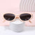 Damen modische Sonnenbrille mit animalischem Muster und stylishem Rahmen Brehn