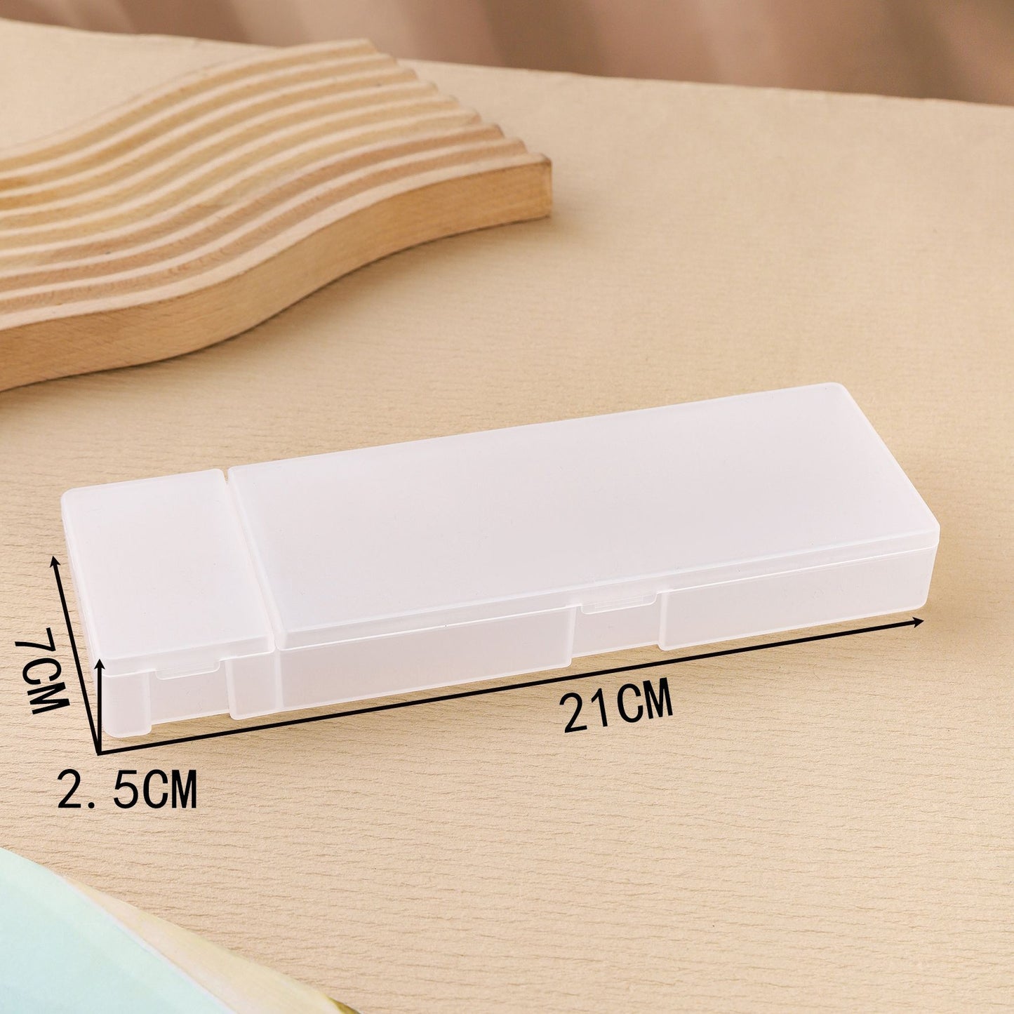 Slim Mehrfach-Compartments Aufbewahrungskoffer Brehn