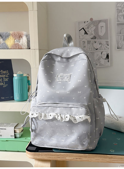 Süßer, mit Schleifen verzierten lässiger Rucksack Brehn