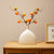 Künstlicher Persimmon-Fruchtzweig-Vase