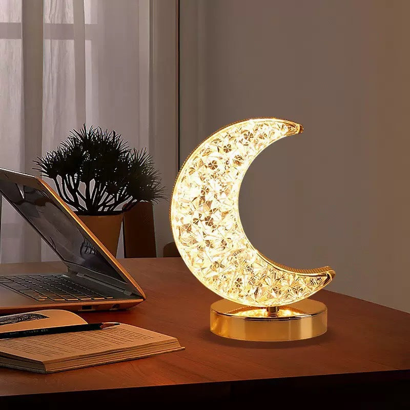 Crescent Moon Dekorative Tischlampe