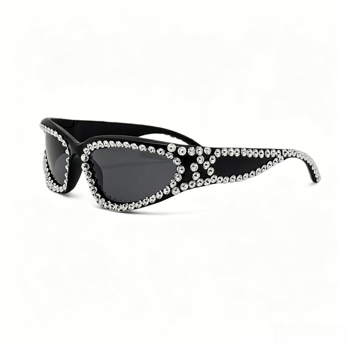 Damen Fashion-Sonnenbrille mit luxuriösem Kristallbesatz Brehn
