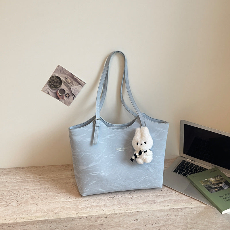 Stylische Texturierte Schultertasche Brehn