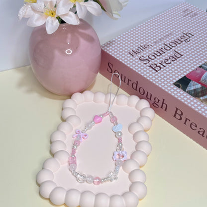 Charm Beaded Phone Halskette Brehn