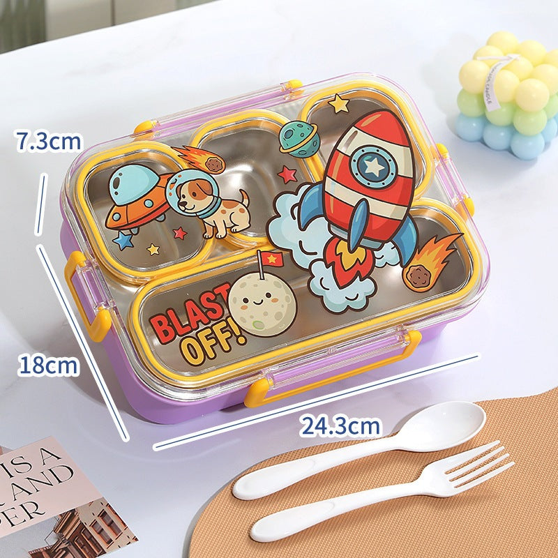 Kreative Cartoon-Themen Bento Lunchbox