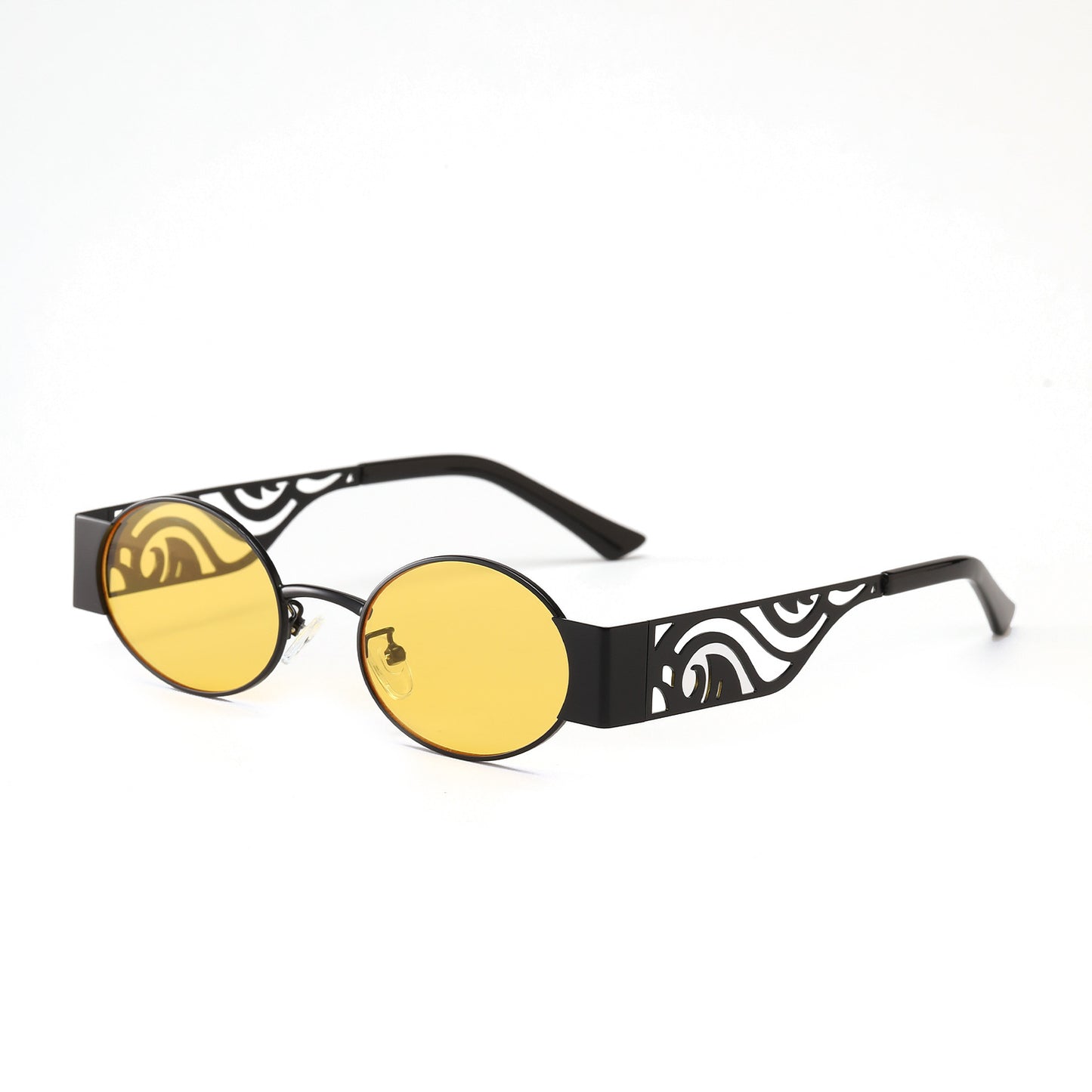 Damen modische runde Sonnenbrille mit außergewöhnlichem Design Brehn