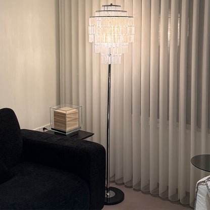 Luxuriöse Kristall-Stehlampe