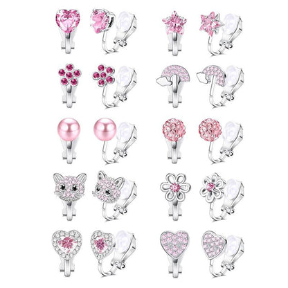 Charmante Clip-On Ohrringe Set Brehn