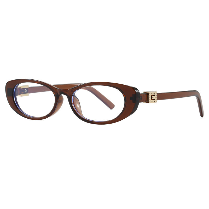 Damen Cat-Eye Sonnenbrille mit stilvollem Rahmen und luxuriösen Akzenten Brehn