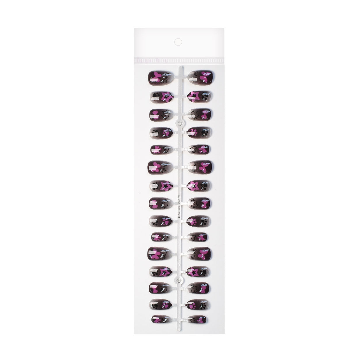 Niedliches Tier-Themen Press-On Nagelset Brehn