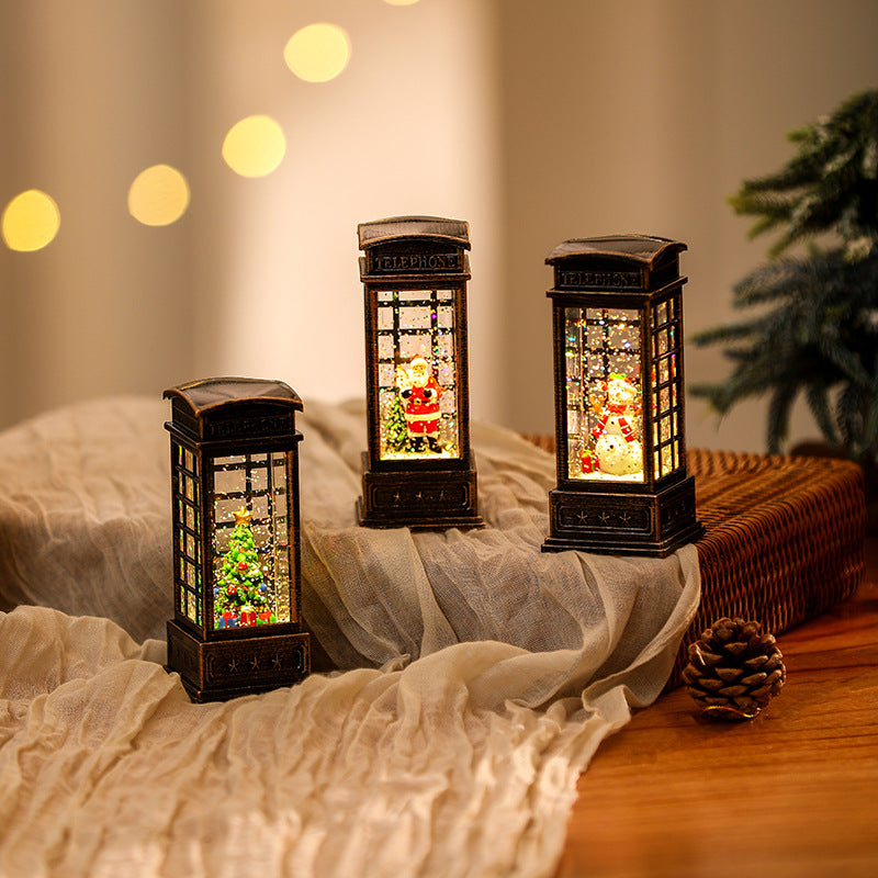 Nostalgische Weihnachtslaterne mit LED-Beleuchtung Brehn