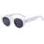 Zeitgenössische Retro Runde Sonnenbrille