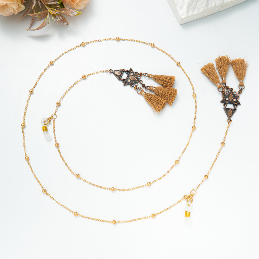 Bohemian Quasten Brillen Kette Brehn