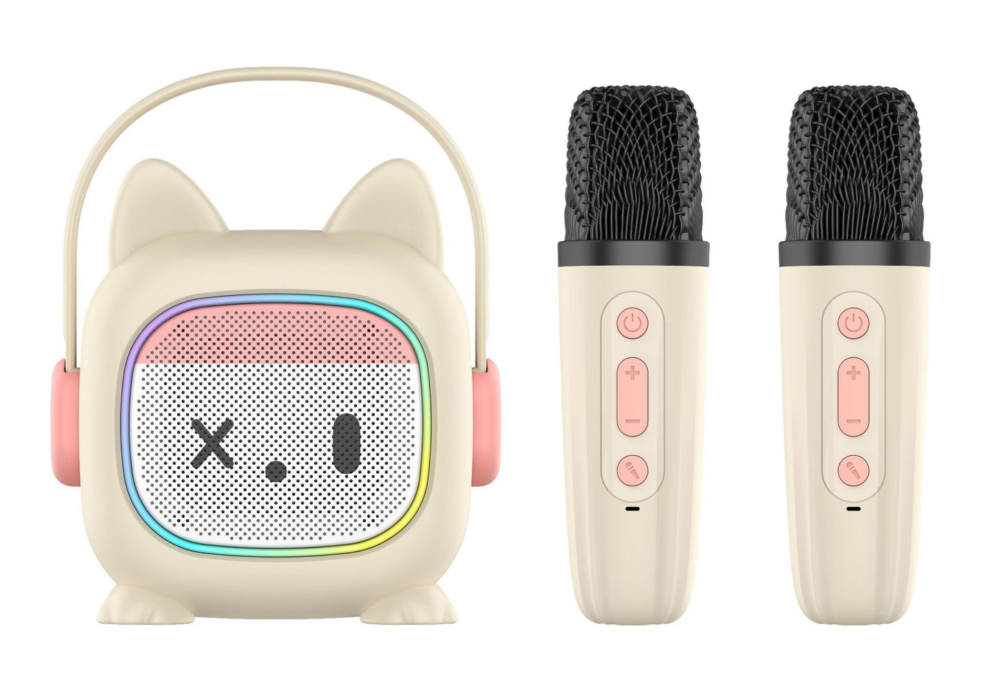 Bluetooth Karaoke Lautsprecher mit Dual-Mikrofonsystem Brehn