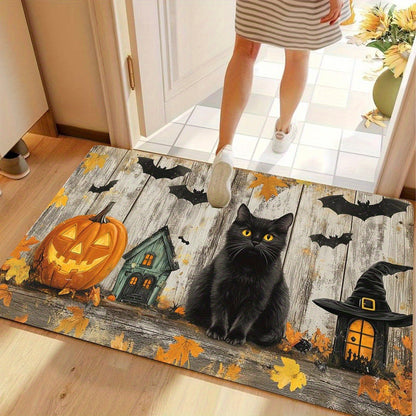Halloween-Themed Dekorativer Eingangsteppich Brehn