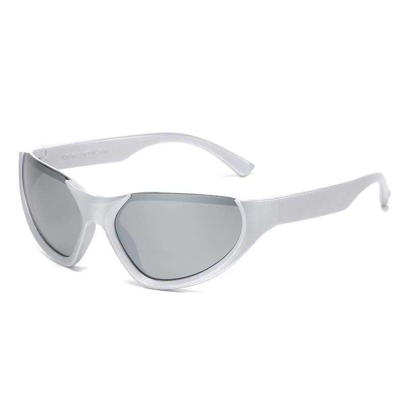 Damen Sportliche Fahrradsonnenbrille mit Windschnittigem Design Brehn