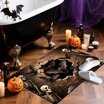 Spooky Horror-Themen Badmatte