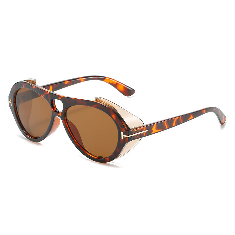 Retro-inspirierte Schild-Sonnenbrille Brehn