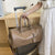 Premium Leder Reise-Duffle Brehn