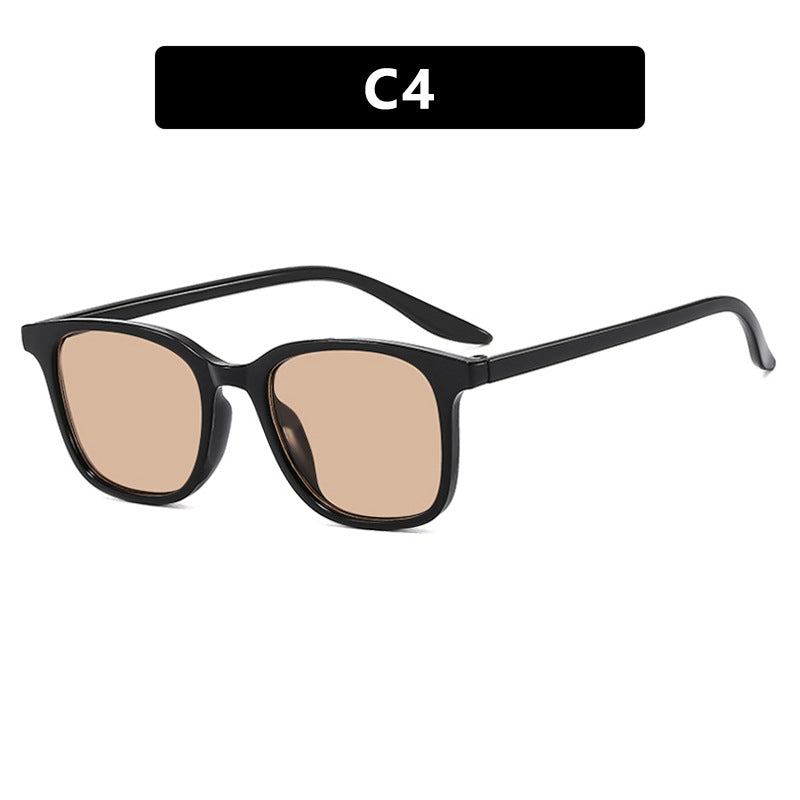Damen trendige quadratische Sonnenbrille mit polarisierenden Gläsern Brehn
