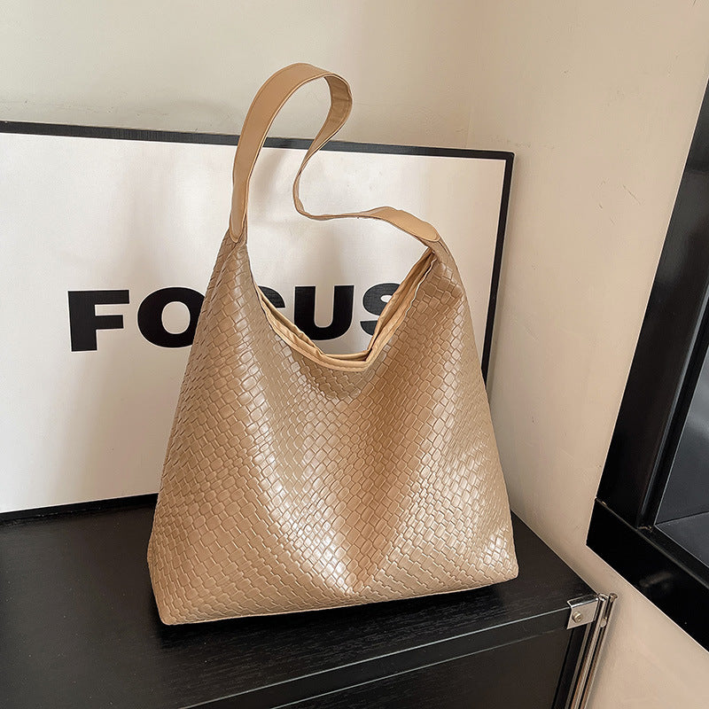 Strukturierte Leder Tasche