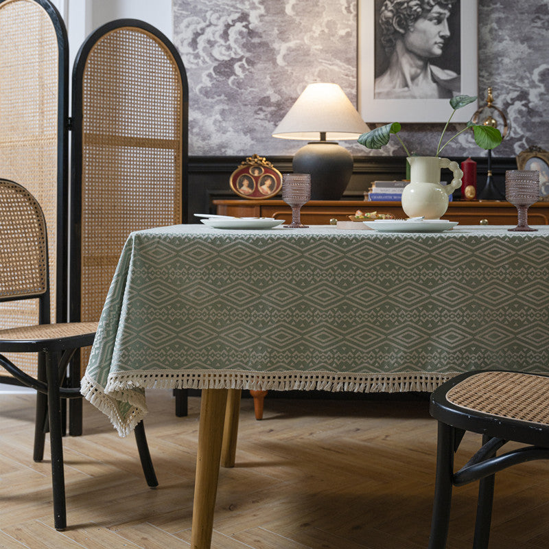 Moderne geometrische Muster Tischdecke