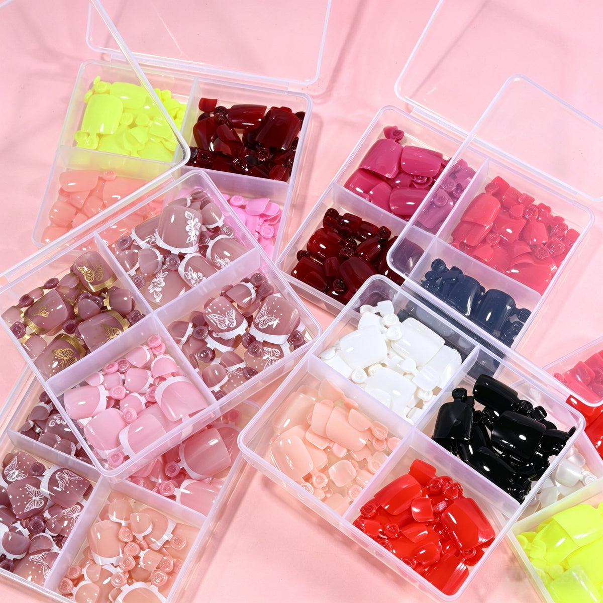 Elegantes Press-On Nagelkunstset