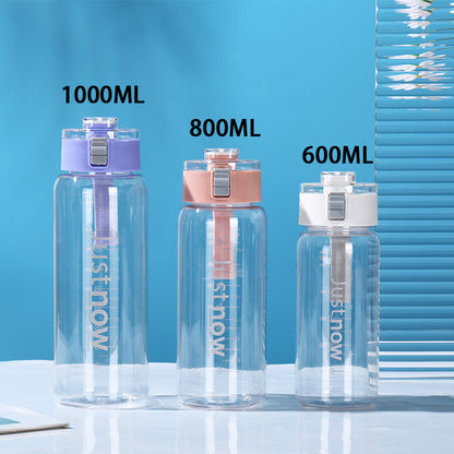 Unisex BPA-freie Wasserflasche mit Messskala Brehn