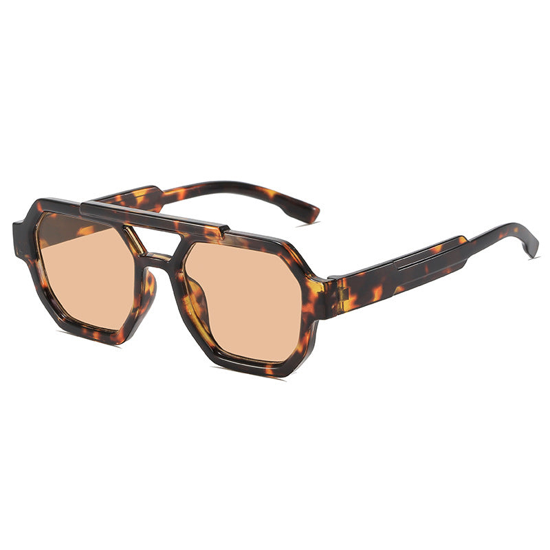Stylische geometrische Rahmen Sonnenbrille Brehn