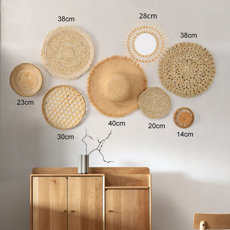 Elegante Wanddekoration Aus Naturmaterialien Brehn