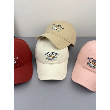 Unisex Verspielt Bestickte Cap Brehn