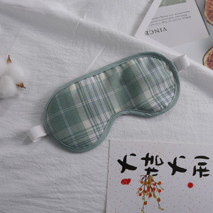 Unisex nan weich gepolsterte Schlafmaske mit verstellbarem Elastikband Brehn