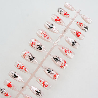 Halloween-Themen Press-On Nagelkollektion Brehn
