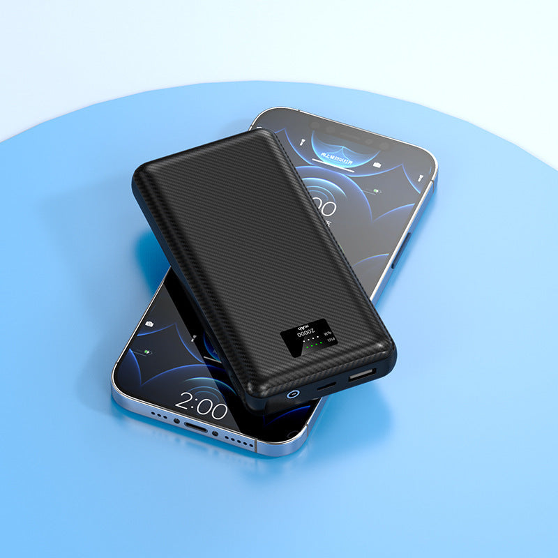 Tragbare Powerbank mit Intuitiver Led-Ladestandanzeige Brehn
