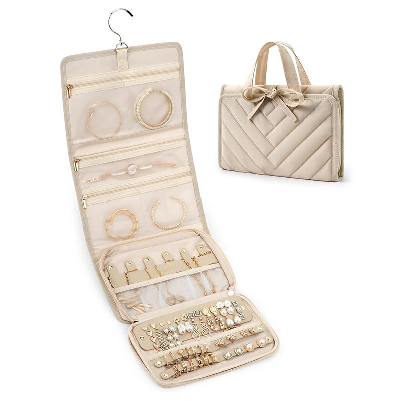 Schmuck-Organizer Tasche mit Mehreren Fächern Brehn