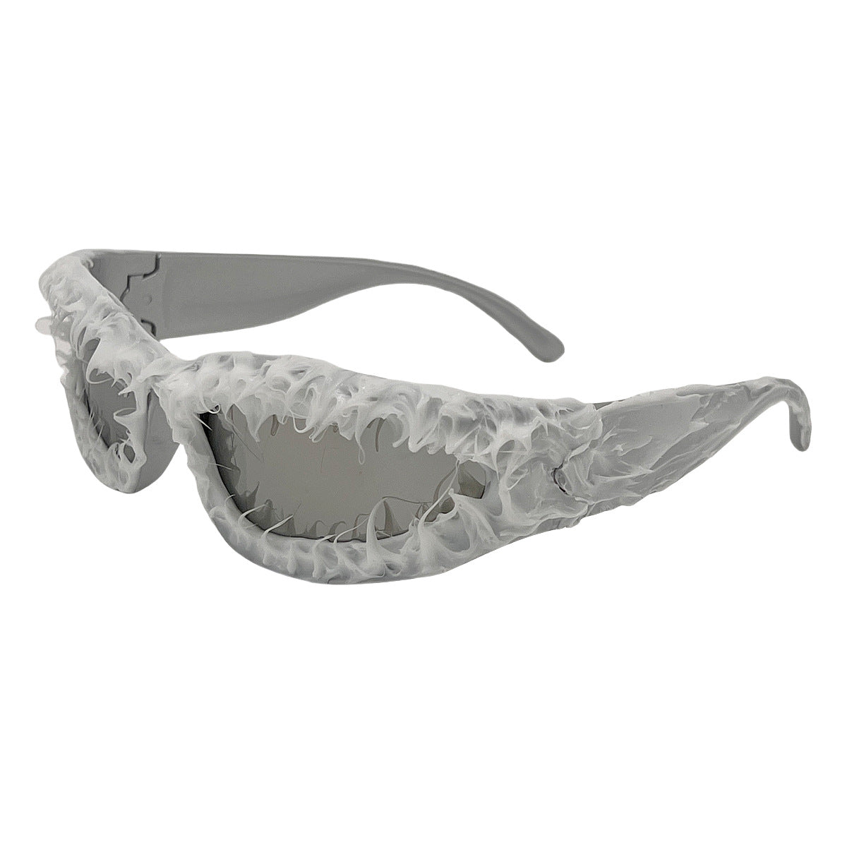 Damen einzigartige Sportsonnenbrille im futuristischen Design Brehn
