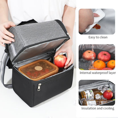 Damen Multifunktionale Kühltasche mit isolierter Doppelkammer Brehn